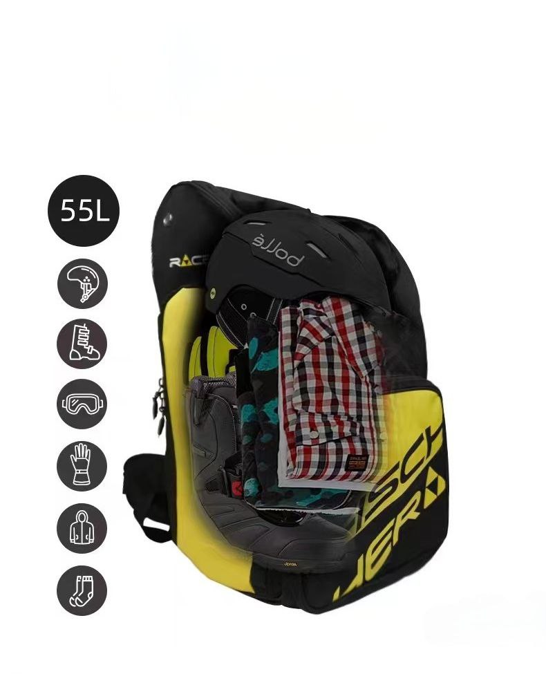Fischer Ски раница Race Code 55L – за обувки и принадлежности